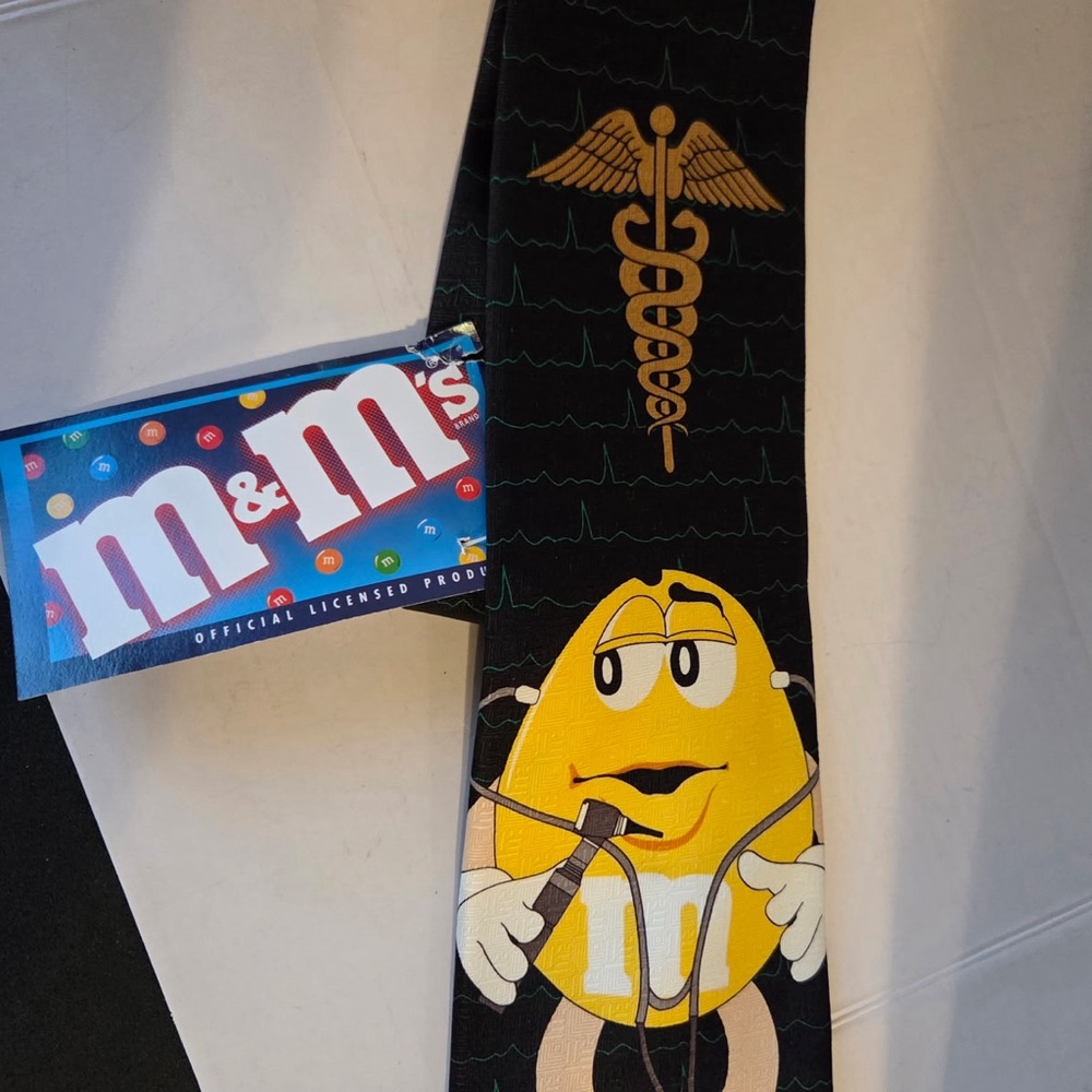 Vintage New With Tags Ralph Marlin M&M Dr. Big Tie